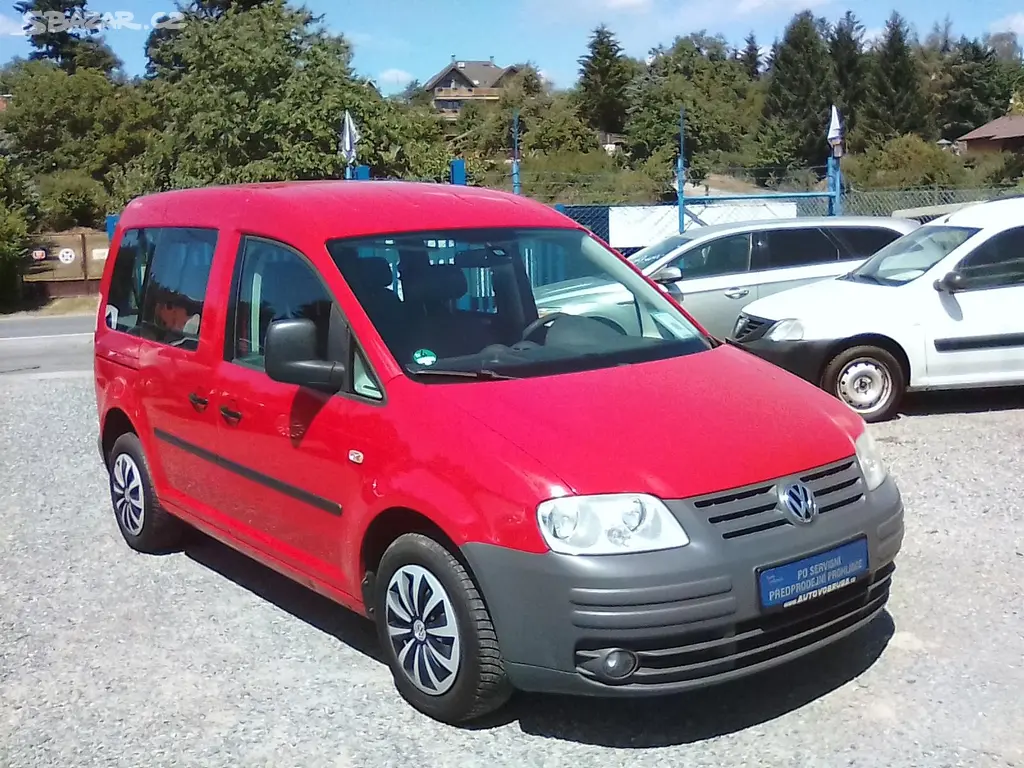 Volkswagen Caddy, 1.4i 16V , 7.míst, závěs